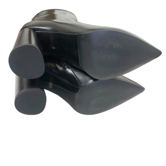 New! Malo Black Ankle Booties Boots Size Zip - Picture 7 of 9